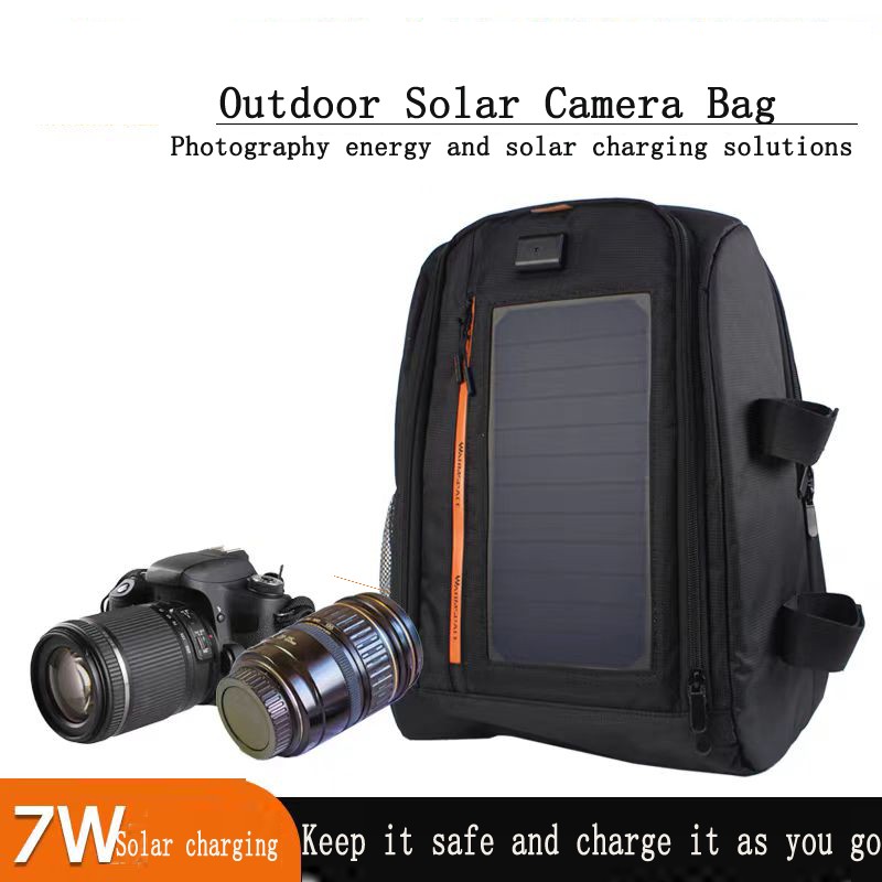 7W solar charging