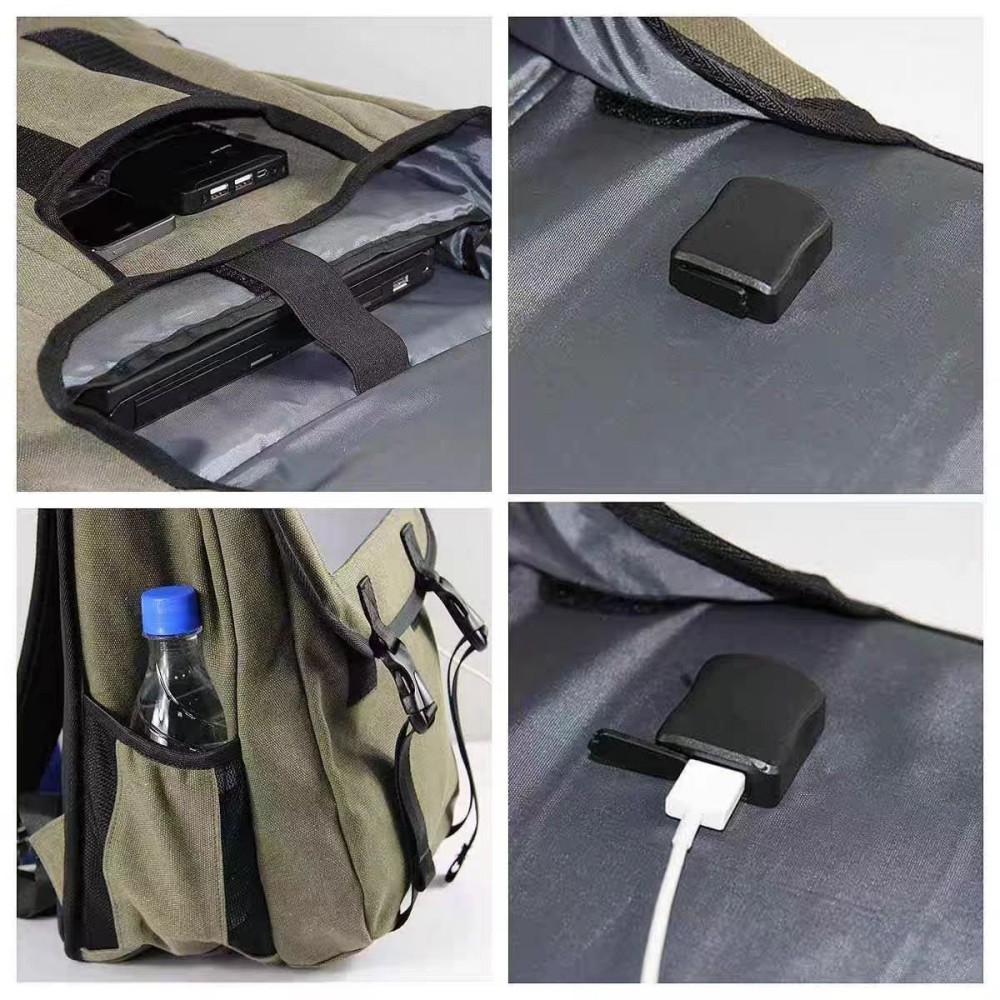 solar anti-theft backpack