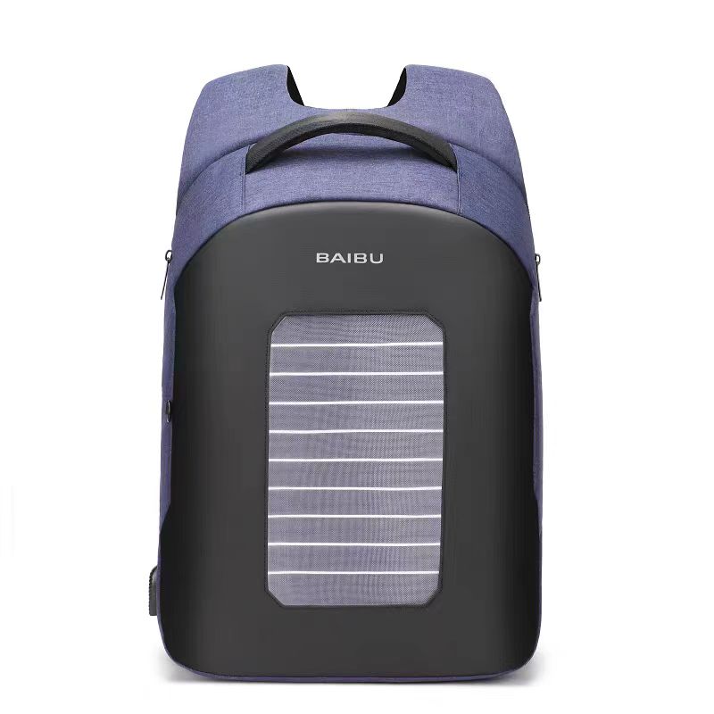 solar charding backpack custom