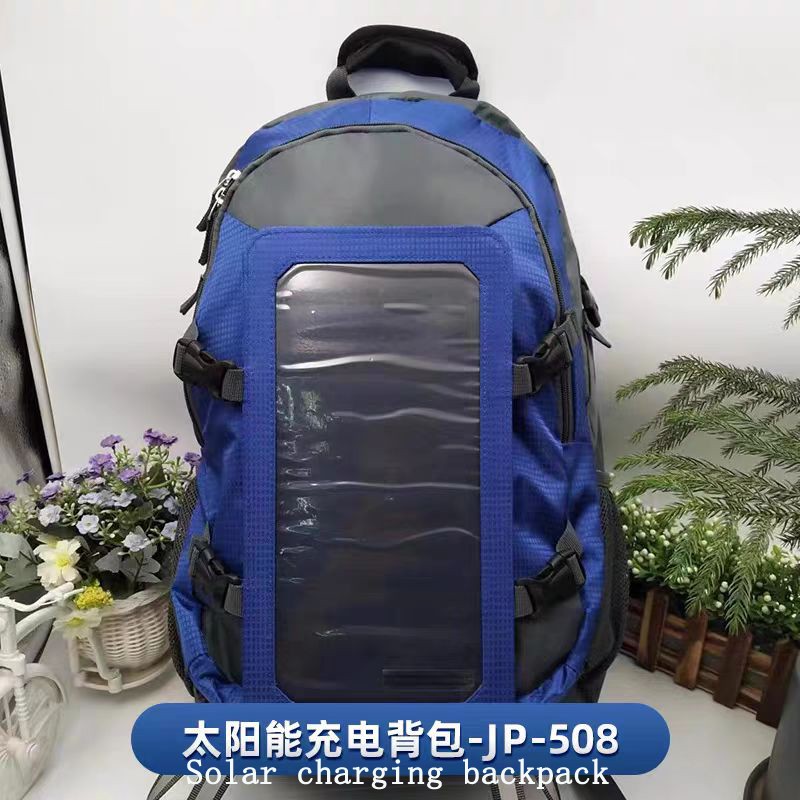 solar charging backpack