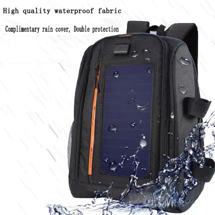 Solar-Rucksack mit Powerbank