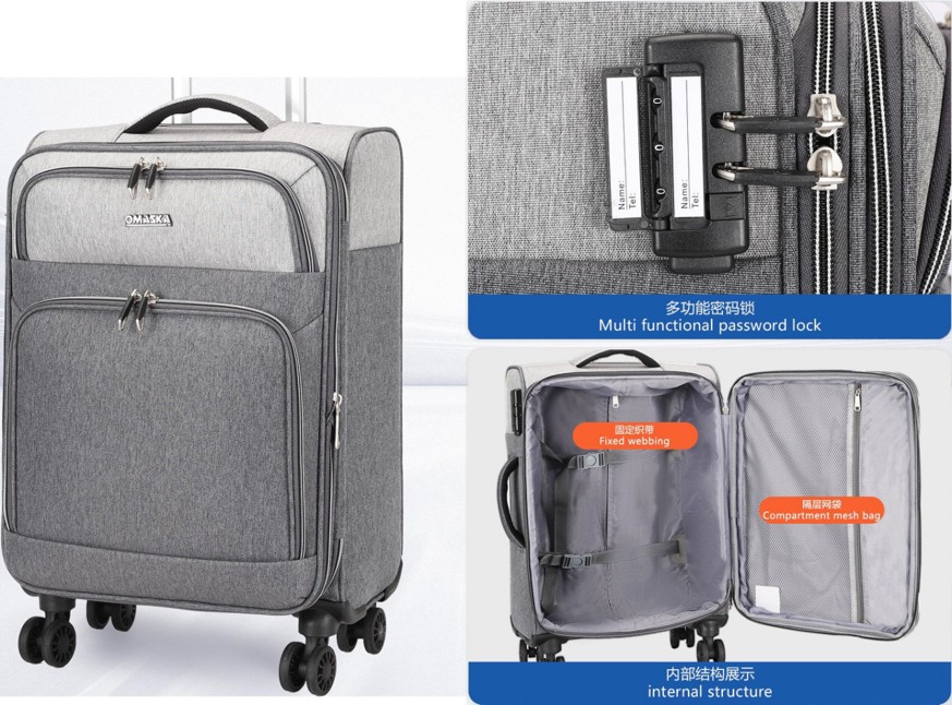 FabricLuggagePrivateLabelGCC