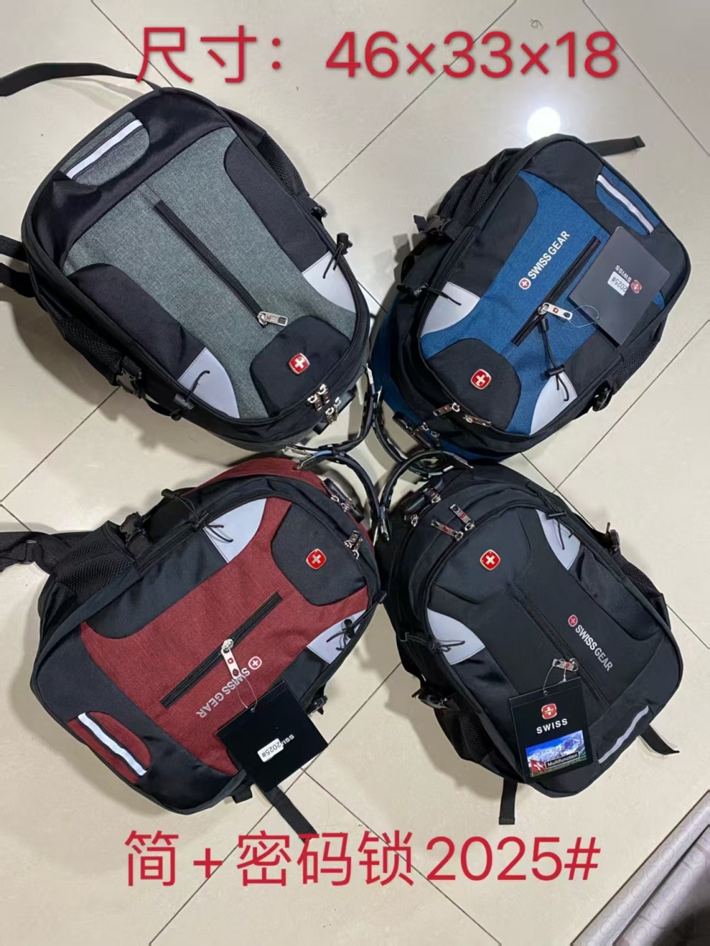 Anti-theft day pack